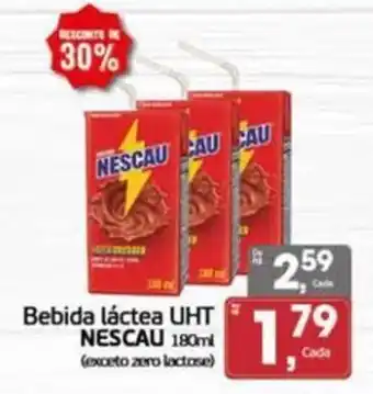 Cometa Supermercados Bebida láctea nescau oferta