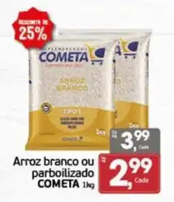Cometa Supermercados Arroz branco ou parboilizado oferta