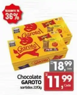 Cometa Supermercados Chocolate garoto oferta