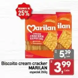 Cometa Supermercados Biscoito cream cracker marilan especial oferta