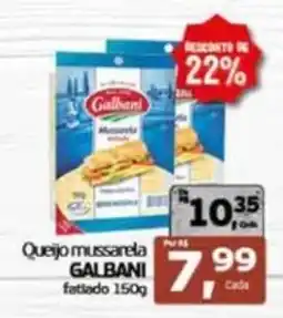 Cometa Supermercados Queijo mussarela galbani oferta