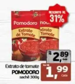 Cometa Supermercados Extrato de tomate pomodoro oferta