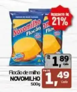 Cometa Supermercados Flocão de milho novomilho oferta
