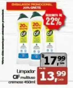 Cometa Supermercados Limpador cif multiluso cremoso oferta