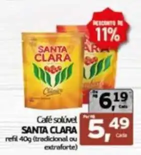 Cometa Supermercados Café solúvel santa clara oferta