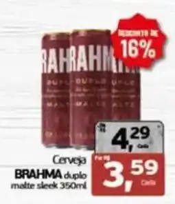 Cometa Supermercados Cerveja brahma duplo malte sleek oferta