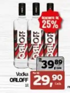 Cometa Supermercados Vodka orloff oferta
