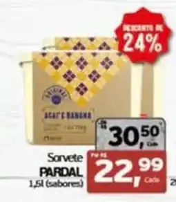 Cometa Supermercados Sorvete pardal oferta