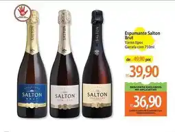 Atacadão Brut - espunnante salton oferta