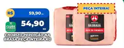 Rede Super Compras chorizo perdigão na brasa peça inteira kg oferta