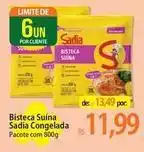 Atacadão Sadia - bisteca suina congelada oferta