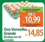 Atacadão Máximo - ovo vermelho grande oferta