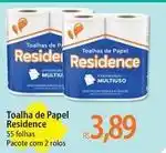 Atacadão Residence - toalha de papel oferta