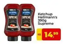 Tonin Superatacado Hellmann's - ketchup 390g supreme oferta