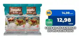 Rede Super Compras Leite em pó fazendas do rio sachê oferta