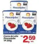 Fort Atacadista Piracanjuba - creme de leite tp oferta