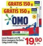 Fort Atacadista Omo - lava roupas em pó lavagem perfeita oferta