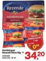 Fort Atacadista Rezende - hambúrguer misto oferta