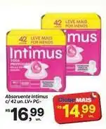 Fort Atacadista Intimus - absorvente oferta