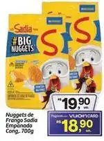 Fort Atacadista Sadia - nuggets de frango empanado cong oferta