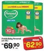 Fort Atacadista Personal - fralda baby lv+ pg oferta