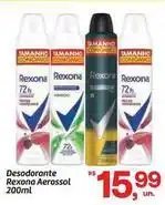 Fort Atacadista Rexona - desodorante aerossol oferta