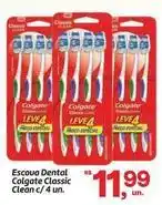 Fort Atacadista Colgate - escova dental classic oferta