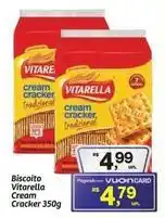 Fort Atacadista Vitarella - biscoito cream cracker oferta