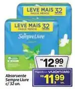 Fort Atacadista Leve - absorvente sempre liure oferta