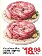 Fort Atacadista Rs - costela em tiras bovina resfriada bandeja oferta