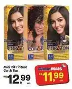 Fort Atacadista Cor & ton - mini kit tintura oferta