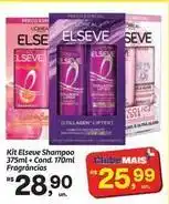 Fort Atacadista Elsève - kit shampoo 375ml + cond. 170ml fragrâncias oferta