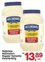 Fort Atacadista Hellmann's - maionese regular tamanho família oferta
