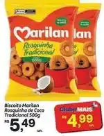 Fort Atacadista Marilan - biscoito rosquinha de coco tradicional oferta