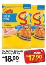 Fort Atacadista Sadia - filé de peito de frango oferta