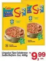 Fort Atacadista Sadia - linguica tipo calabresa oferta