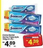 Fort Atacadista Leve - creme dental tripla acao oferta