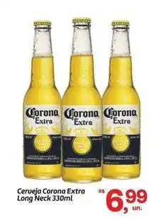 Fort Atacadista Corona - cerveja extra long neck 330ml oferta