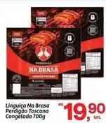 Fort Atacadista Perdigão - linguiça na brasa oferta