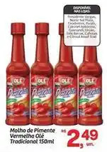Fort Atacadista Presidente - molho de pimente vermelha tradicional oferta