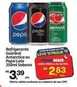 Fort Atacadista Guaraná - refrigerante antarctica ou pepsi lata oferta