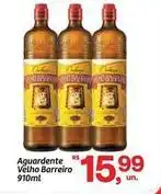 Fort Atacadista Barreiro - aguardente velho barreiro oferta