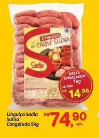 Fort Atacadista De - linguiça sadia suína oferta