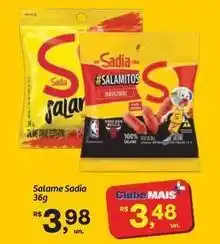 Fort Atacadista Sadia - salame oferta