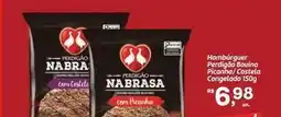 Fort Atacadista Nabrasa - hamburguer perdigao bovino picanha/ costela oferta