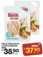 Fort Atacadista Buriti - file de tilapia s/pele congelado oferta