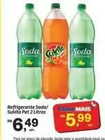 Fort Atacadista Sukita - refrigerante soda/ pet 2 litros oferta