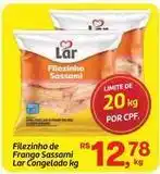 Fort Atacadista Lar - filezinho de frango sassami oferta