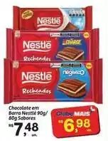 Fort Atacadista Nestlé - chocolate em barra/80g sabores oferta
