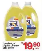 Fort Atacadista Sol - lava louças líquido girando oferta